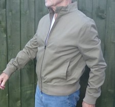 Men beige harrington for sale  LLANTWIT MAJOR