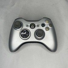 Usado, Controle sem fio oficial Microsoft Xbox 360 prata testado fabricante de equipamento original comprar usado  Enviando para Brazil