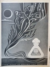 1945 Jean Patou Moment Supreme frasco de perfume arte fantasia anúncio vintage  comprar usado  Enviando para Brazil
