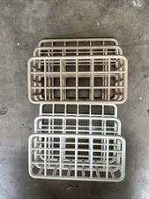 Yaffa Vintage Anos 80 Branco Catch-All Organizador de Armazenamento de Mesa Rack Branco Bronzeado, usado comprar usado  Enviando para Brazil
