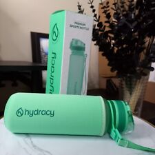 Usado, Garrafa de água Hydracy com marcador de tempo - 500 ml 17 oz (verde) comprar usado  Enviando para Brazil