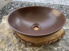 Keramik waschbecken braun gebraucht kaufen  Illerrieden