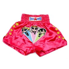 Bermuda de boxe tamanho 5L para meninas superpoderosas Muay Thai MMA UFC fantasia bordada comprar usado  Enviando para Brazil
