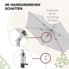 Doppler alu kurbelschirm gebraucht kaufen  Pfronstetten