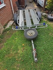 Bike motorcycle trailer for sale  MIDDLEWICH