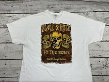 Camiseta Branca Black & Gold To The Bone The Pittsburgh Nation Steelers NFL - XXL comprar usado  Enviando para Brazil