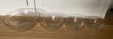Vintage glass bowls for sale  OLDHAM