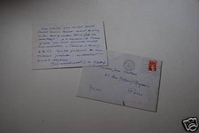 Gaston sebire lettre d'occasion  Toulouse-