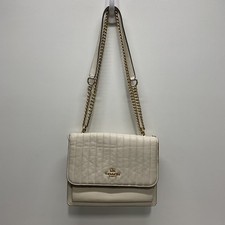 Coach white quilted for sale  Los Angeles