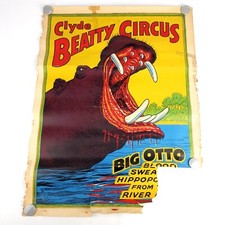Vintage clyde beatty for sale  Jacksonville