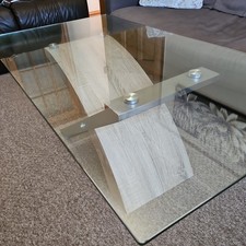 Glass brushed steel for sale  BURTON-ON-TRENT