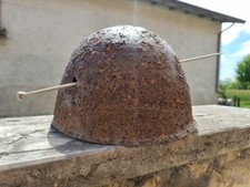 Elmetto russo colpito usato  Thiene