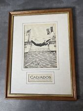 Calvados advertising framed for sale  GAINSBOROUGH
