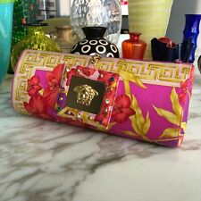 Bolsa Clutch GIANNI VERSACE Floral Seda com Espelho Cabeça de Medusa de P/S 2000 comprar usado  Enviando para Brazil