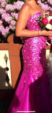 Strapless embellished jovani for sale  Johnston