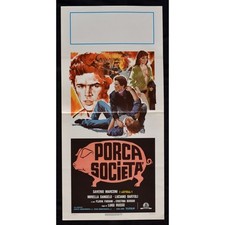 Locandina porca societa usato  Nocera Superiore