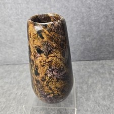 Usado, Vaso de pedra de mármore marrom roxo comprar usado  Enviando para Brazil