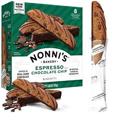 Biscoitos biscoitos de chocolate espresso Nonni's Bakery - 8 unidades, usado comprar usado  Enviando para Brazil