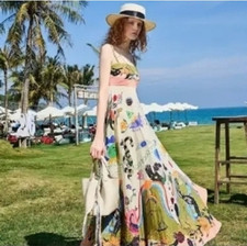 Colorful bohemian maxi for sale  Kents Store