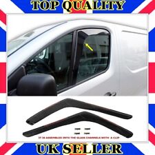 Usado, Defletor de vento viseira de janela com clipes para VAUXHALL OPEL VIVARO 2014 A 2019 comprar usado  Enviando para Brazil