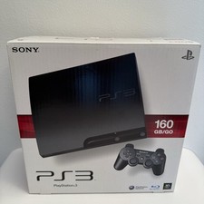 CONSOLE SONY PS3 SLIM 160GB NERA CON SCATOLA ACCESSORI PAD PLAYSTATION 3 BOXATA na sprzedaż  Wysyłka do Poland