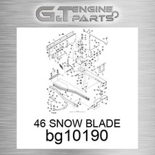Bg10190 snow blade for sale  Pompano Beach