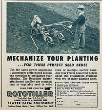 1947 ad. rototiller for sale  Southbridge