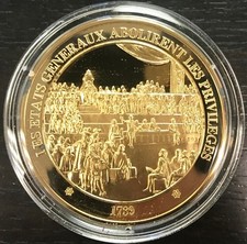 Histoire médaille vermeil d'occasion  Toulon-