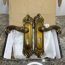 Trava de trava de porta interna vintage 9,0" repro mortise conjunto de alça de alavanca de quarto comprar usado  Enviando para Brazil