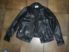 Schwarze zara lederjacke gebraucht kaufen  Schwäbisch Gmünd