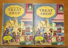 2 Vintage 1960 Treat Shop Hardcover Books - Children's Book & Teacher's Edition comprar usado  Enviando para Brazil