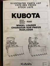 Kubota r085 ersatzteilkatalog gebraucht kaufen  Freital