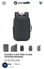 Pacsafe commuter backpack for sale  Brookston