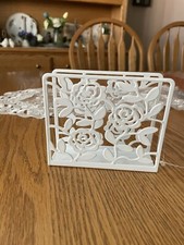 Napkin holder white for sale  Peoria