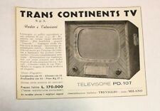 Pubblicità 1956 trans usato  Fucecchio