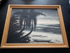Vintage african painting for sale  SOUTH CROYDON