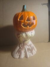 Ceramic carved pumpkin for sale  Wallingford