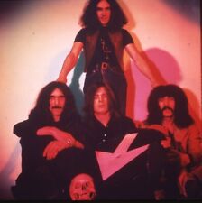 Black Sabbath Tony Iommi Ozzy Osbourne Band Skull Pose Transparência Original comprar usado  Enviando para Brazil