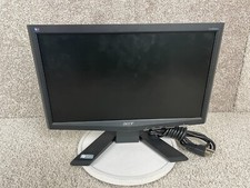 Monitor LCD Acer X163W 16" Widescreen Cabo VGA Preto Fosco Testado/Funciona comprar usado  Enviando para Brazil