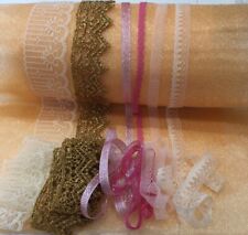 Lace ribbon trim for sale  BURNTWOOD