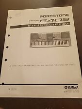 Diagrama de circuito geral Portatone PSR - E403, usado comprar usado  Enviando para Brazil
