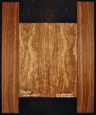 Guitarra Luthier Tonewood FIGURADO GRANADILLO conjunto de costas acústicas laterais comprar usado  Enviando para Brazil