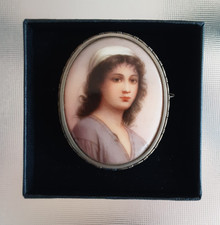 Brosche antik portrait gebraucht kaufen Brosche antik portrait gebraucht kaufen  Diez