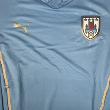 Camisa de futebol rara original Uruguai 2014/2015 Home manga longa jogador XXL 2XL comprar usado  Enviando para Brazil