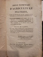 Abrege elementaire agriculture d'occasion  Réalmont