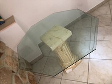 Tavolo cristallo con usato  Fondi