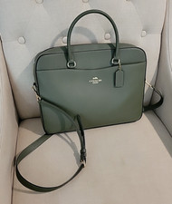 Coach laptop briefcase for sale  Guilford