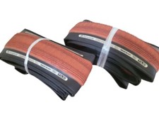 Paquete de 2 neumáticos laterales Panaracer GravelKing SK 700x43C naranja centro negro segunda mano  Embacar hacia Mexico