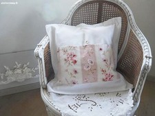 Housse coussin tissu d'occasion  Véron