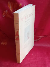 Villon illustrations dubout d'occasion  Rennes-